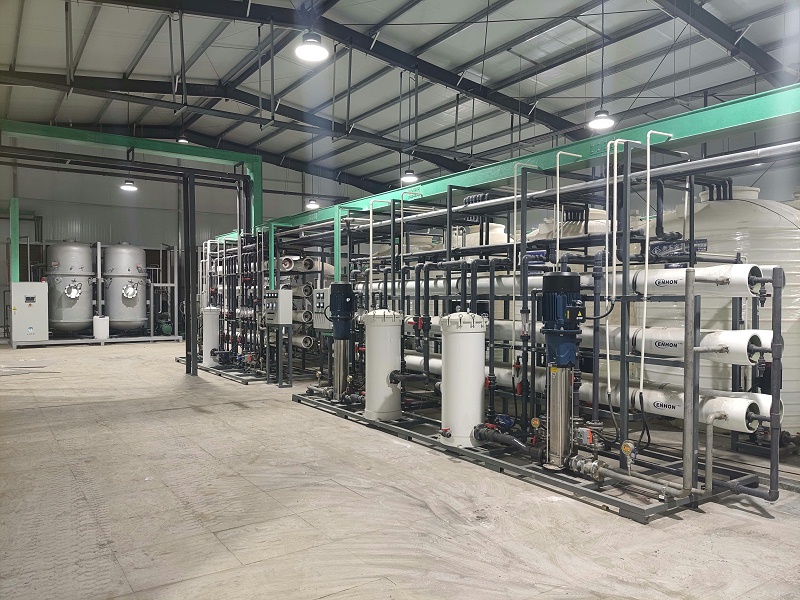 水清木華廢水零排放工程現場