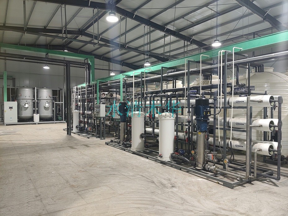 水清木華廢水零排放項目現場