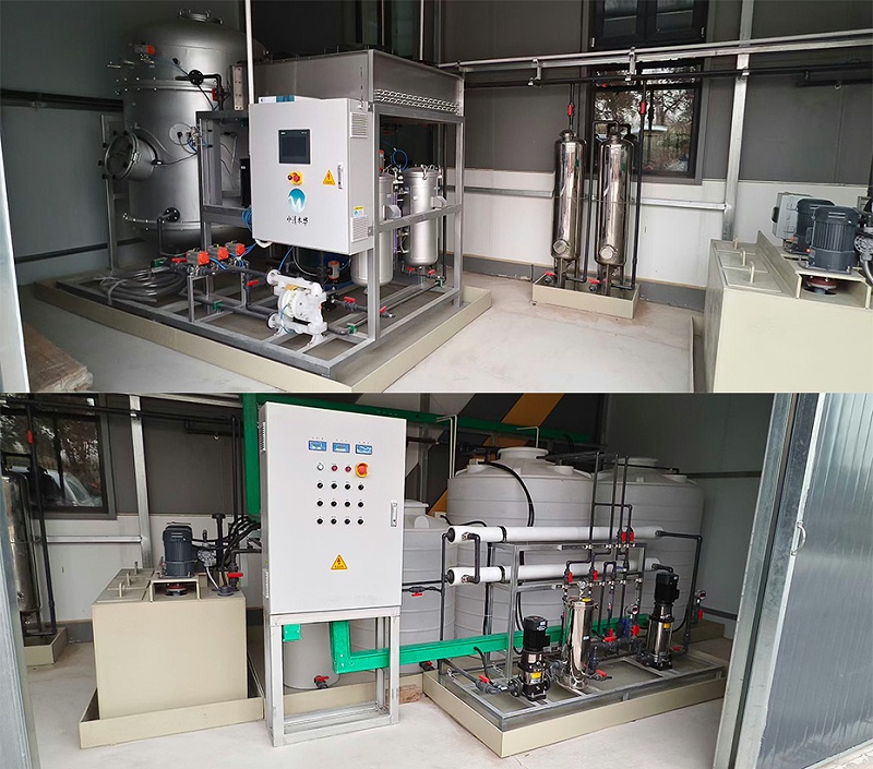 熒光檢測(cè)廢水和酸堿廢水零排放項(xiàng)目現(xiàn)場(chǎng)