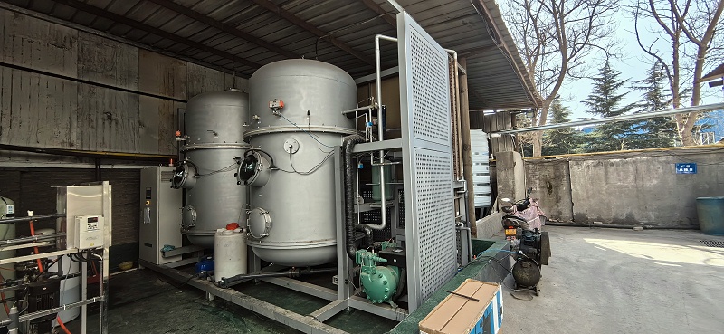 金剛石企業化學鎳廢水低溫蒸發項目現場